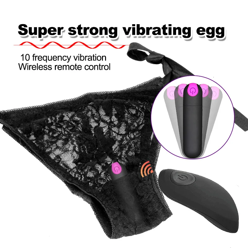Remotely Controlled Bullet Vibrator G-spot Clitoral Orgasm Masturbation Vibrator Underpants for Female Sex Toys