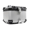 Coffre supérieur argenté 45L