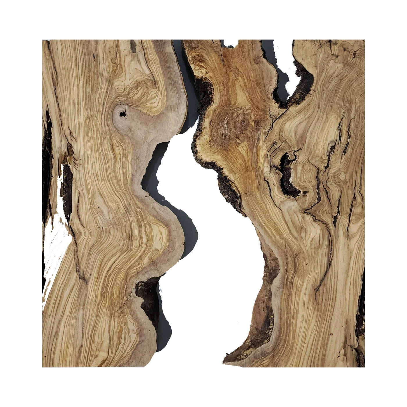IRREGULAR SHAPED OLIVE NATURAL WOOD BOARD  for Epoxy RESIN DECORATIVE BOARD SOLID WOODEN SLAB