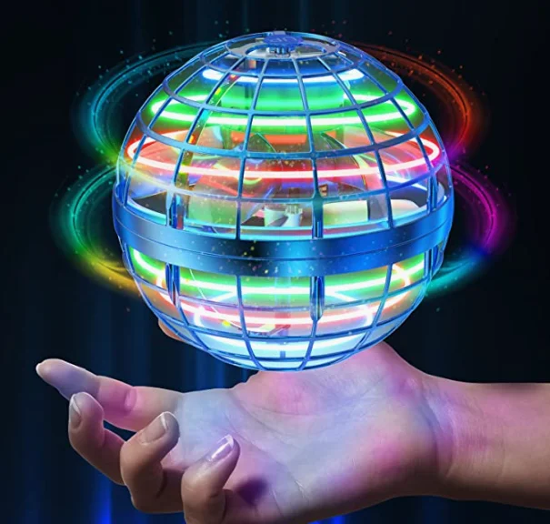 Usse Flying Ball Toys,2022 Magic Controller Mini Drone,Rgb Lights