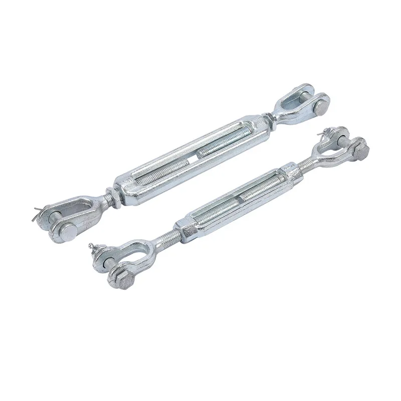Drop Forged High Tensile US Type Turnbuckle Carbon Steel Din 1480 with Hook and Eye Jaw Jaw Type Rigging Hardware Turnbuckle