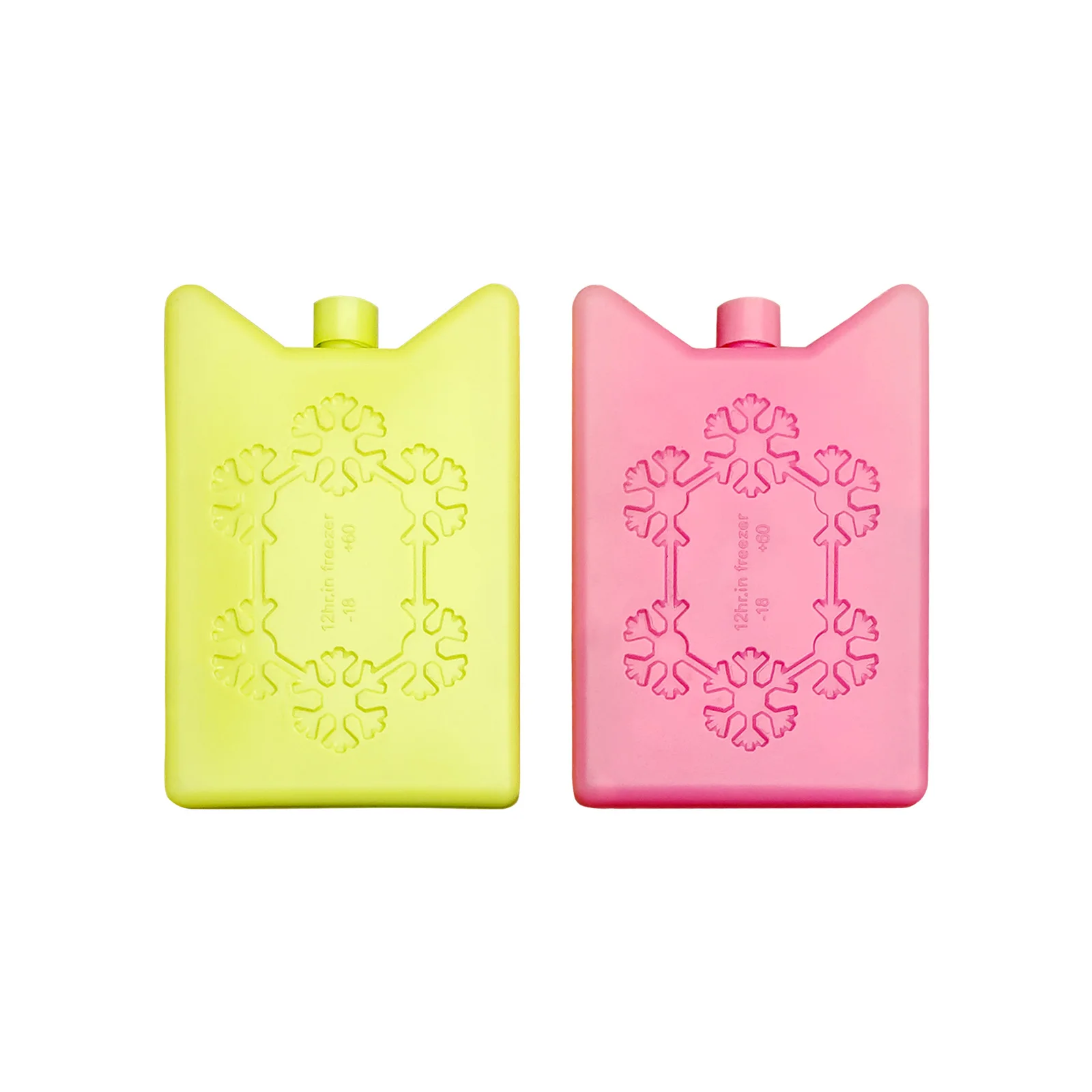 Long Duration Cooler Storage Insulated Ice Box Portable Flat Colorful Ice Plate Row Repeated Use Food Safe Pattern Type Letter manufacture