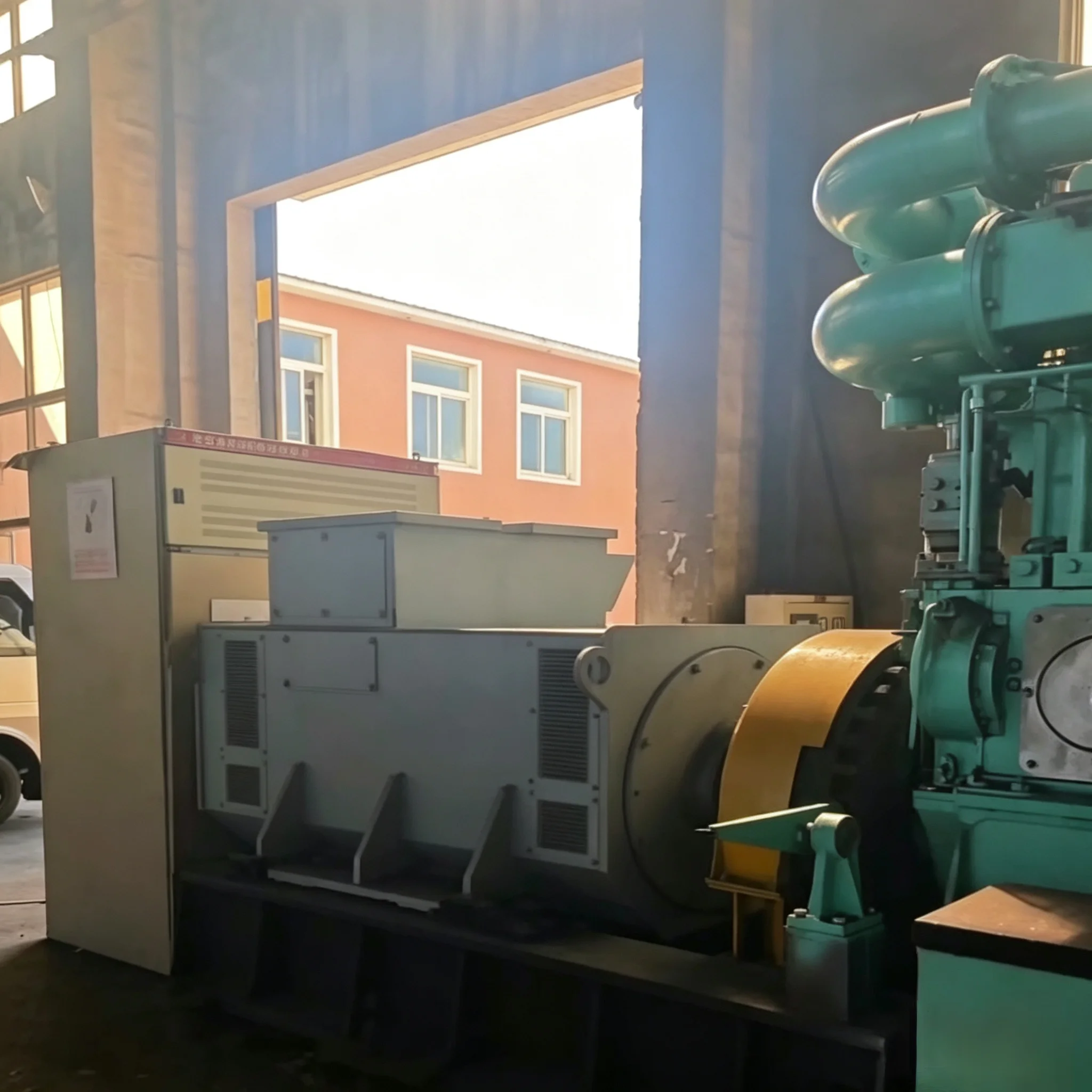 Used 500kW Gas Turbine Generator Set for Gas Power Plant