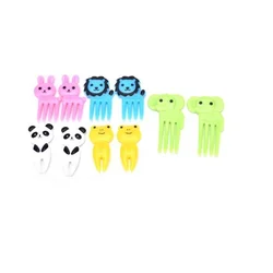 Лидер продаж забавная коробка Bento палочки для еды зубочистки динозавр наборы вилок фруктов