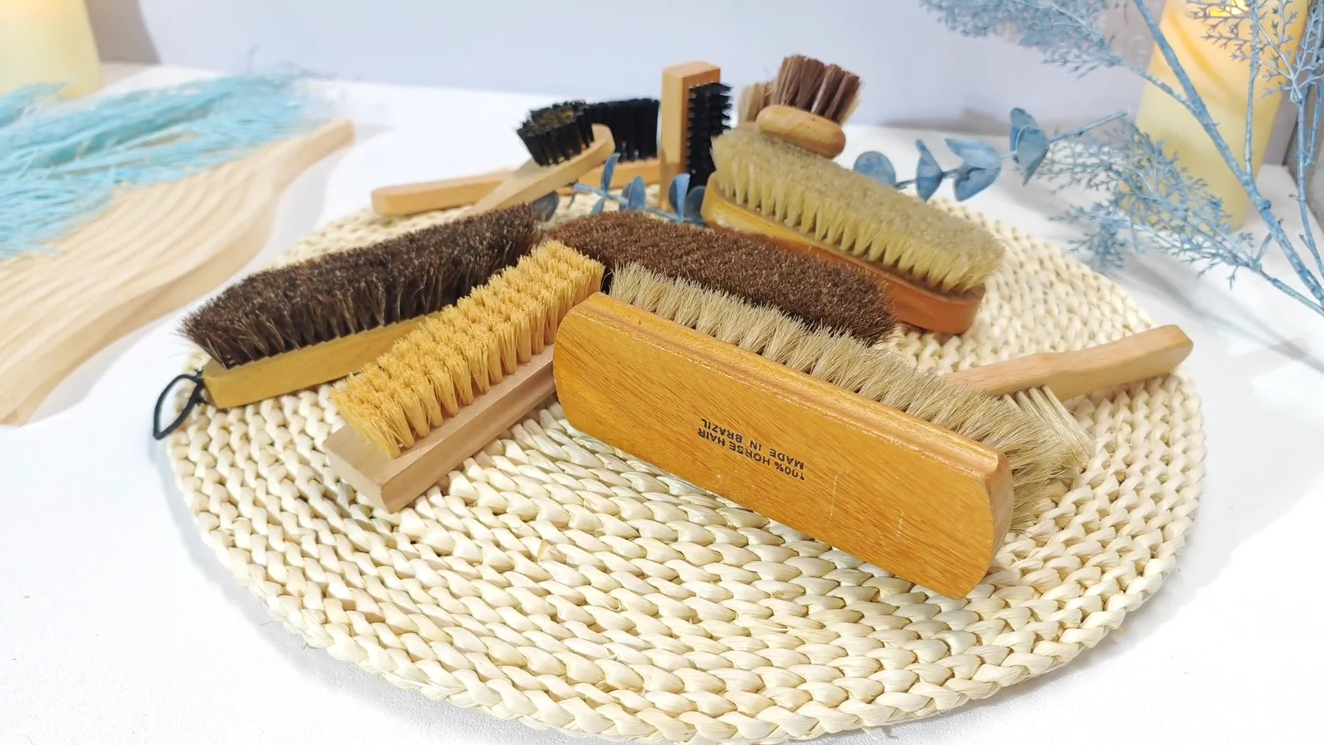 The New Fsc Beech Handle Shoe Brush For Leather,Boots Shoe Shine Brush Buy Shoe Brush Nylon