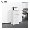 White 3 drawer vertical filing cabinet