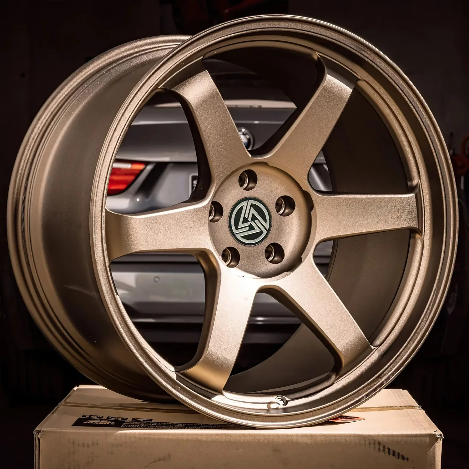 XL 1-Piece Monoblock Deep Dish Concave Custom Forged Wheel 5x114.3 5x120 5x112 Car Alloy Wheels 18 19 20 21 22 23 Inch Rim - Image 1