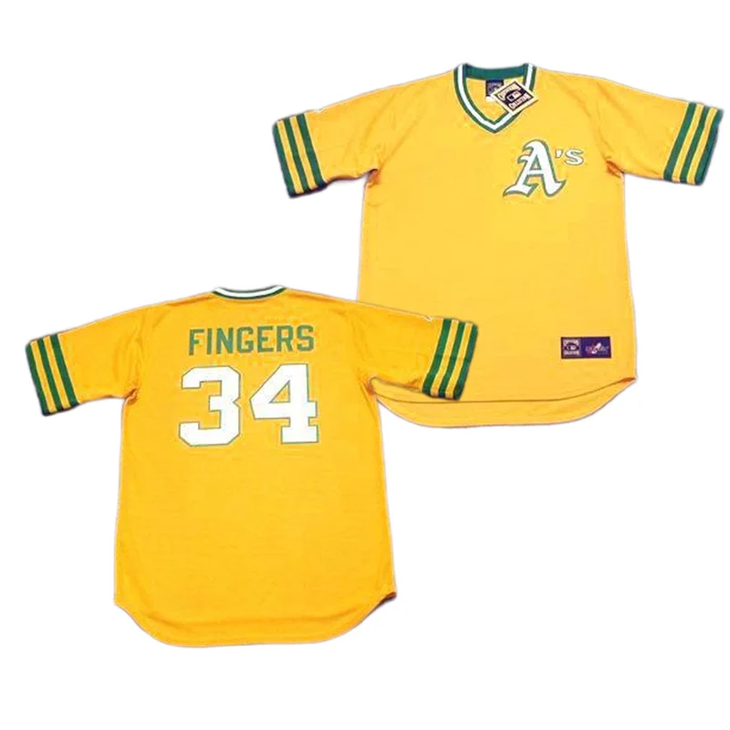 Wholesale Oakland 34 Rollie Fingers 36 Terry Steinbach 47 Joaquin Andujar  51 Willie Mcgee Throwback Baseball Jersey Stitched S-5xl Athlet From  m.