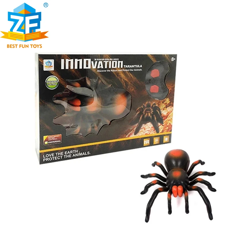 Infrared remote control children s toy novel electric trickster RC spider simulation insect