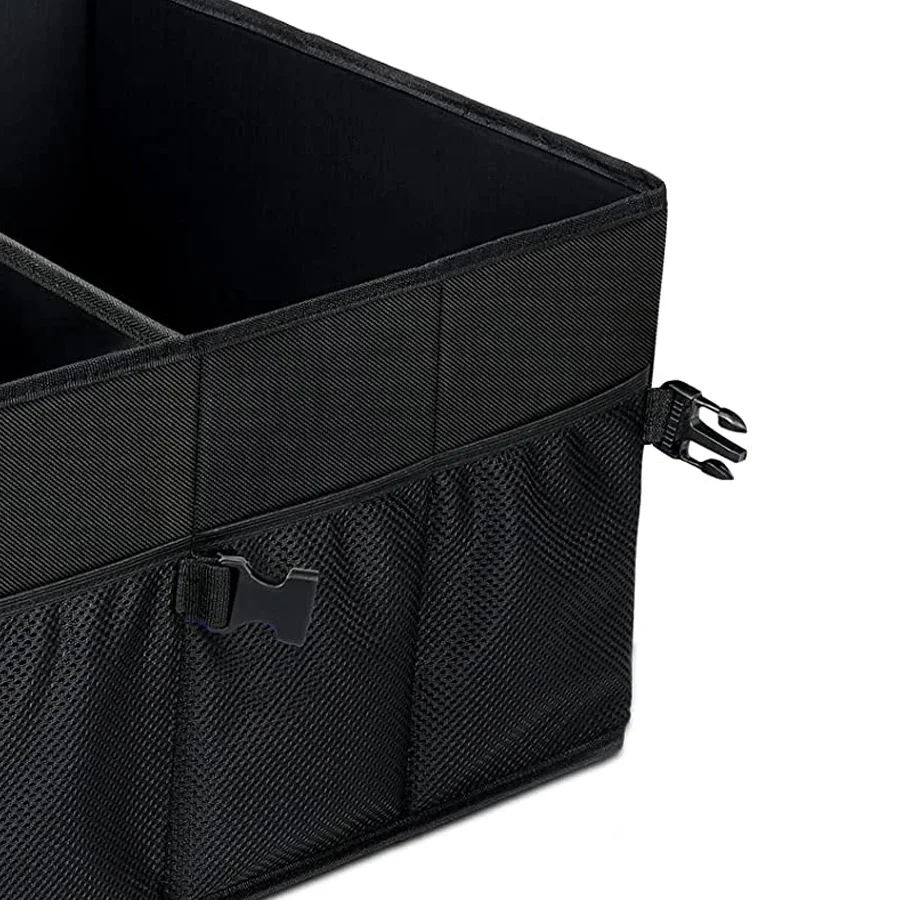 Автомобильные аксессуары Роскошный складной органайзер для багажника автомобиля с регулируемыми