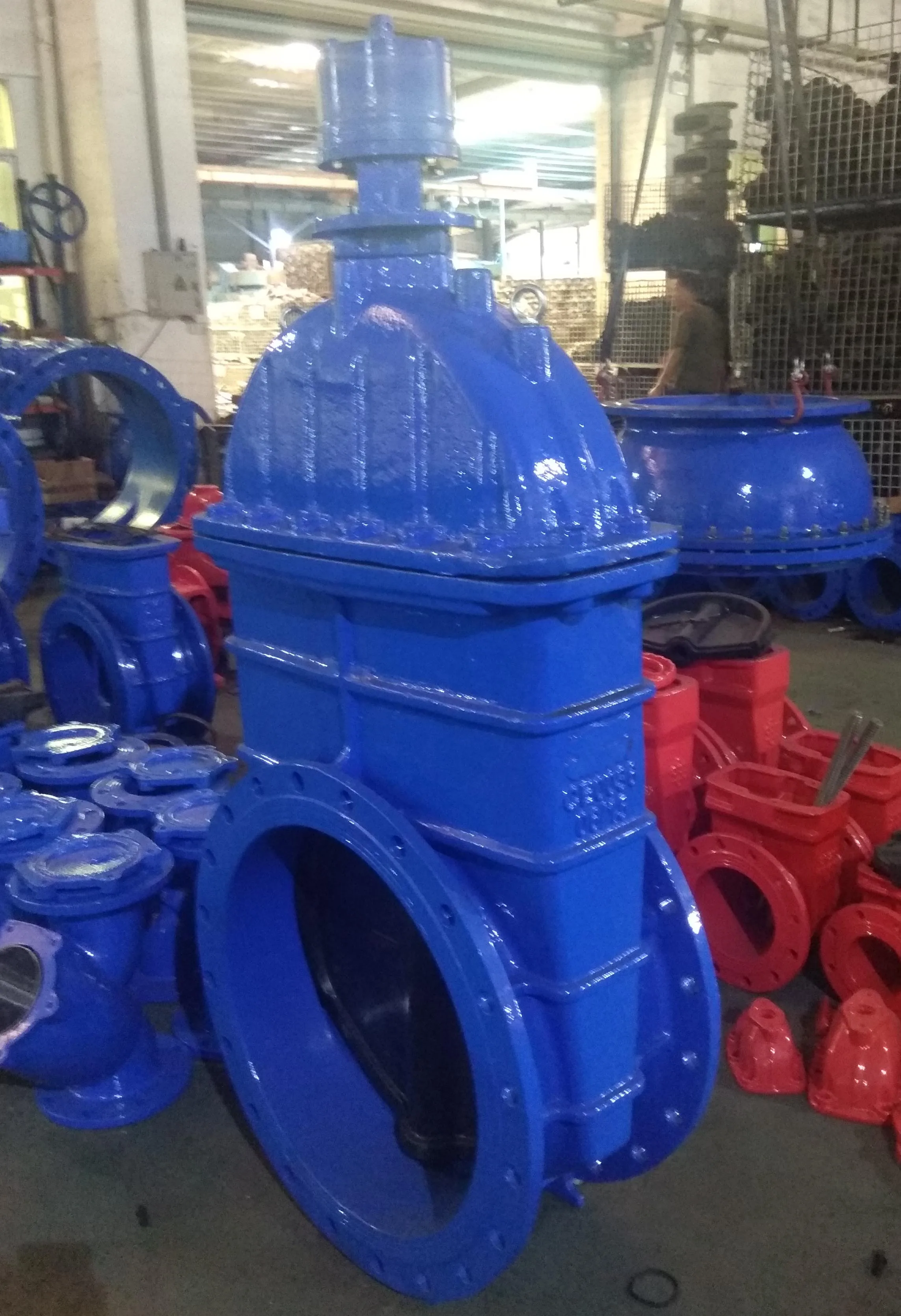 Resilient Seated Gate Valve With Gearbox Dn600 24 Inch Pn10 Buy Gate Valve Dn600 24 Inch Gate