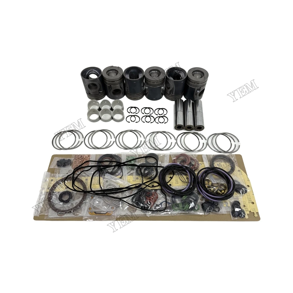 Piston And Piston Rings Assembly Overhaul Kit for Volvo TAD741GE OEM Engine Parts 5