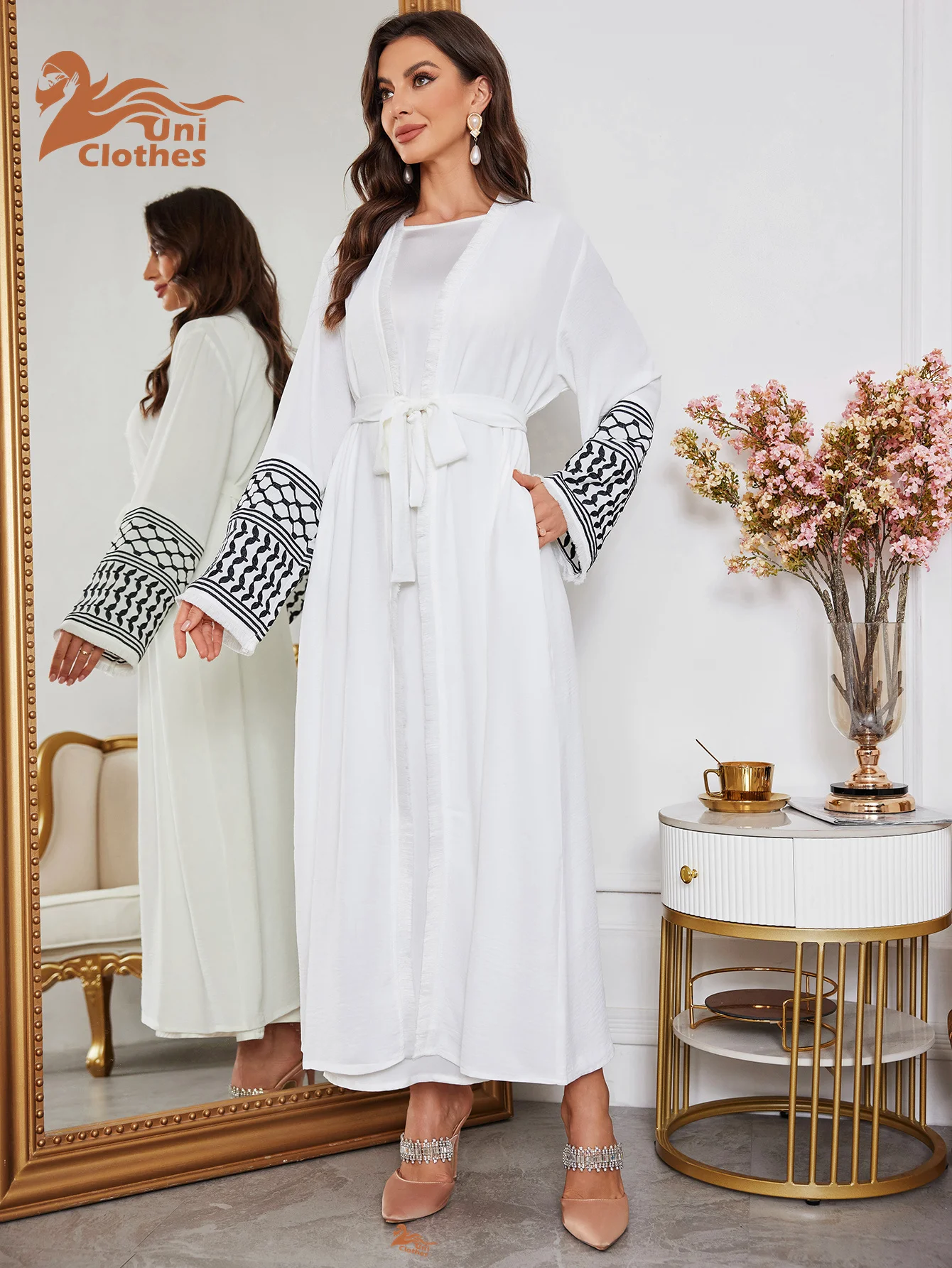 arabic casual dress Dubai Arab Elegant Women Evening Maxi Dress Muslim Islamic Abaya Kaftan Ramadan
