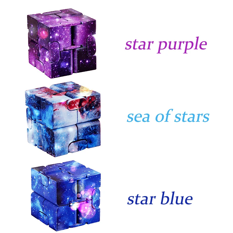 Popular New Fidget Cube Toy Second Generation Decompressed Toys Hot Selling Galaxy Infinity Cube Fidget Cubo Buy Infinity Cube Mini Fidget Cube Fidget Cubo Magic Srub Ik Cube Toys Fidget Toys Stress Relief Magic
