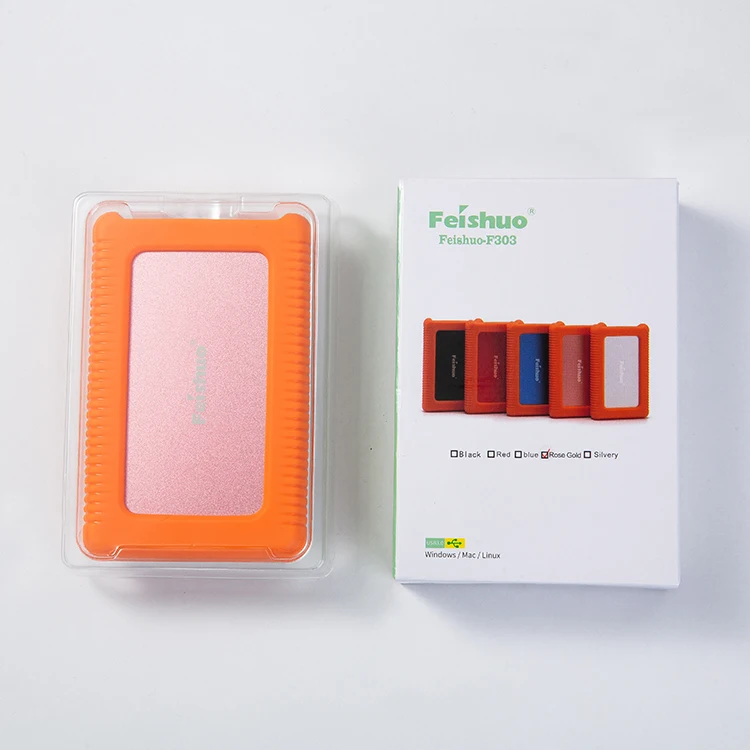 4T  External Hard Disk Notebook Computer Silicone Case Hard Drive