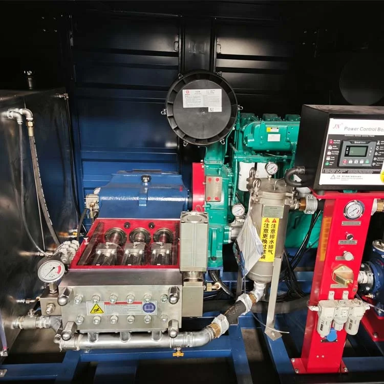 Rust and Scale Removal Oil Pipe Interior Cleaning High Pressure Pump Drill Pipe Cleaning Machine