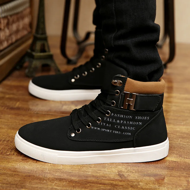 High-Top Linen 2024 Shoes for Men Sneaker Canvas Hawaii Shoes