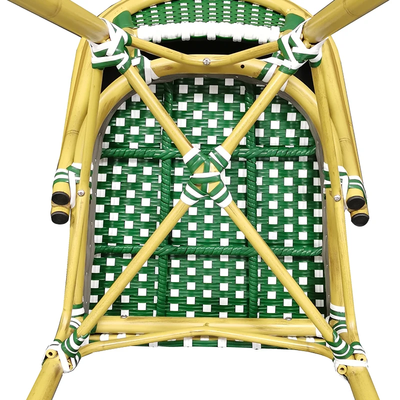 Высококачественный Профессиональный складной стул из ротанга для удобного хранения