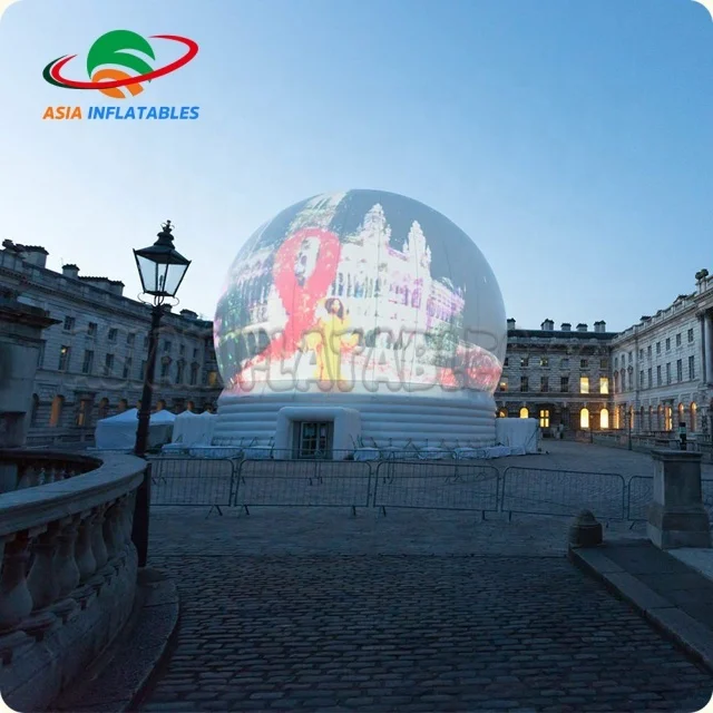 Dome 360 Degree VR Projection Lightweight Mobile Air Domes Inflatable VR Dome