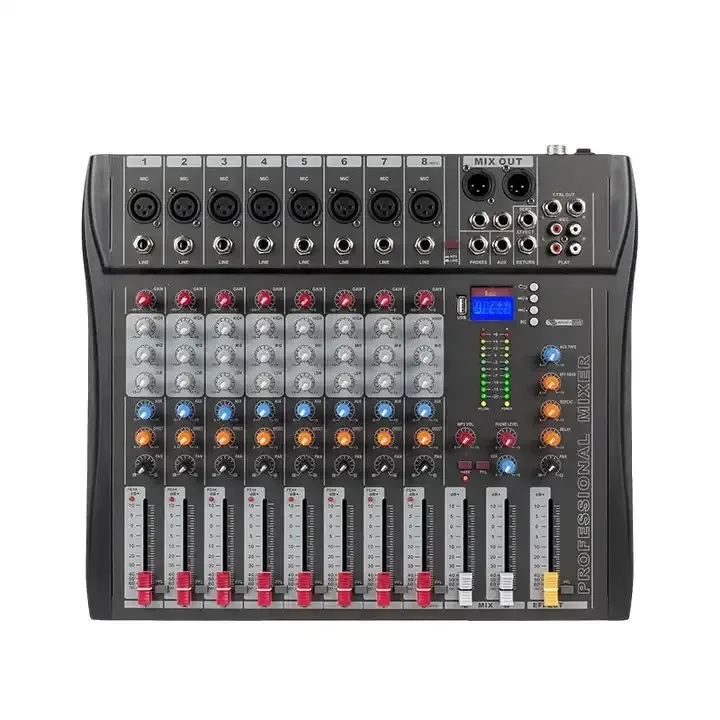 Новый CT6 6-канальный Digico синий зуб трансформатор микшер аудио лучшие наушники для