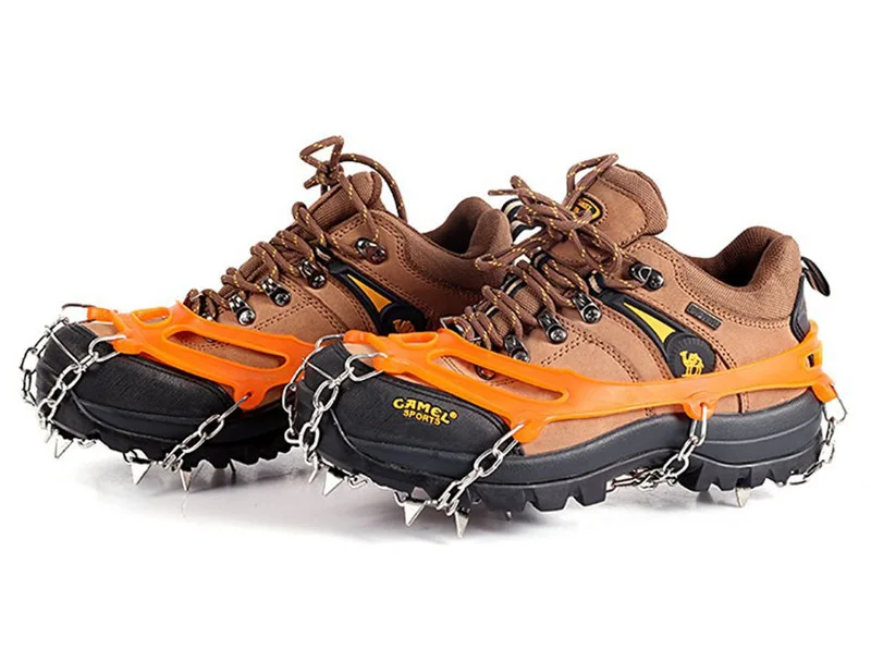 10 Teeth Steel Ice Gripper Spike for Shoes Anti Slip