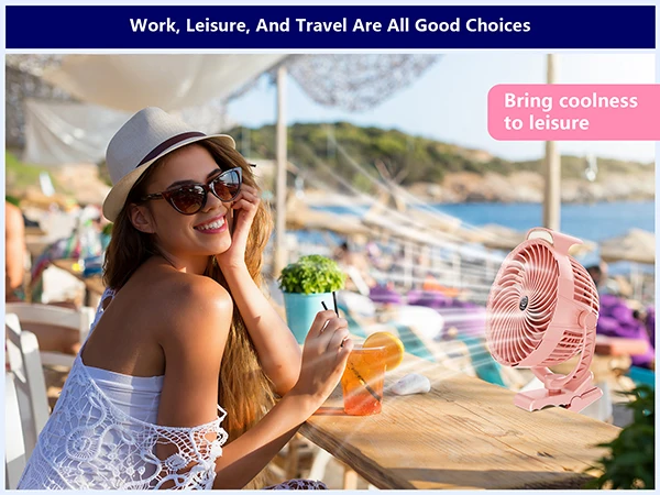 Portable Clip Fan, 360, LED - detail 16