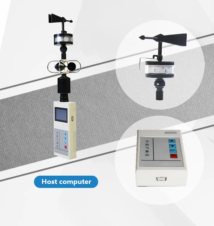 Small Handheld Portable Weather Station Indoor And Outdoor Industry Farm Buy Handheld Weather