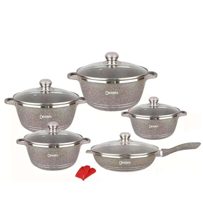 
 23 шт. кастрюли для соуса, сковорода, кастрюля для приготовления пищи, безопасный литой алюминиевый антипригарный большой набор посуды, набор кастрюль для приготовления пищи  