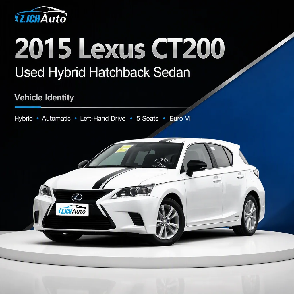 2015 Lexus CT200 1.8L Automatic Used Cars Hybrid Fuel Efficient Hatchback Sedan Rear View Camera Performance Used Cars