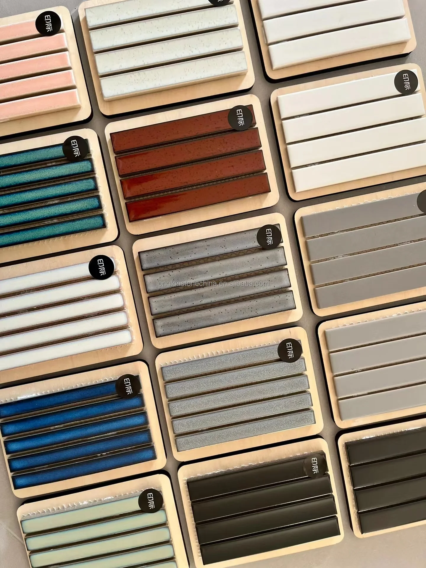 Foshan Factory Premium Glazed Porcelain Kit Kat Finger Strip Mosaic Tile for Bathroom and Kitchen Decor Ceramic Mosaic Tile