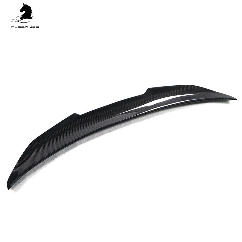 PSM Type Trunk Ducktail Lip Wing Spoiler Carbon Fiber Rear Car Spoiler for BMW F22 F87 M2