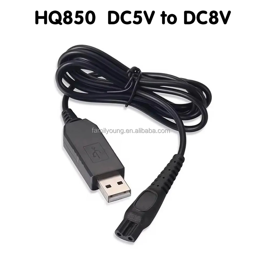 USB Charging Cable 15V Razor Adapter HQ8505 HQ8500 Power Adapter for Philips Shaver S5000 S7000 S9000 S9911 S9731 S9711 S9511
