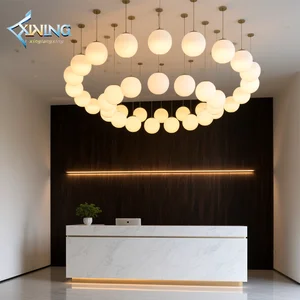 Customized Luxury LED Ceiling Lamp Chandeliers Pendant for Indoor/Outdoor IP65 for Hotels Restaurants Households Christmas