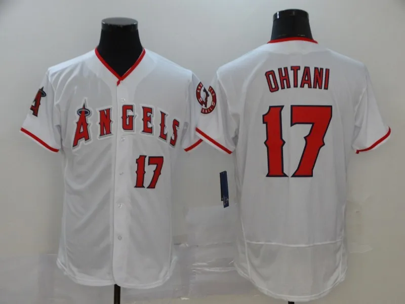 Wholesale Custom Men Los Angeles Angels 17 Shohei Ohtani 27 Mike Trout  Charcoal Black 2022 All-star Game Cool Base Jersey From m.