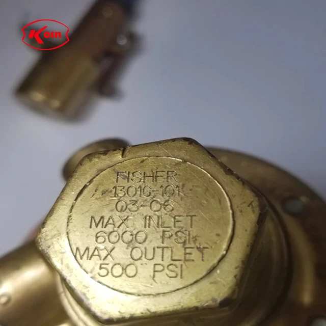 Fisher Types 1301G Model 1301G-101 Self-Operated High Pressure Regulators