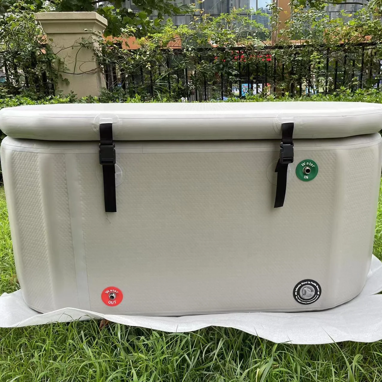 Portable Outdoor Pvc & Dwf Cold Plunge Tub Cold Plunge Tank With Cold ...