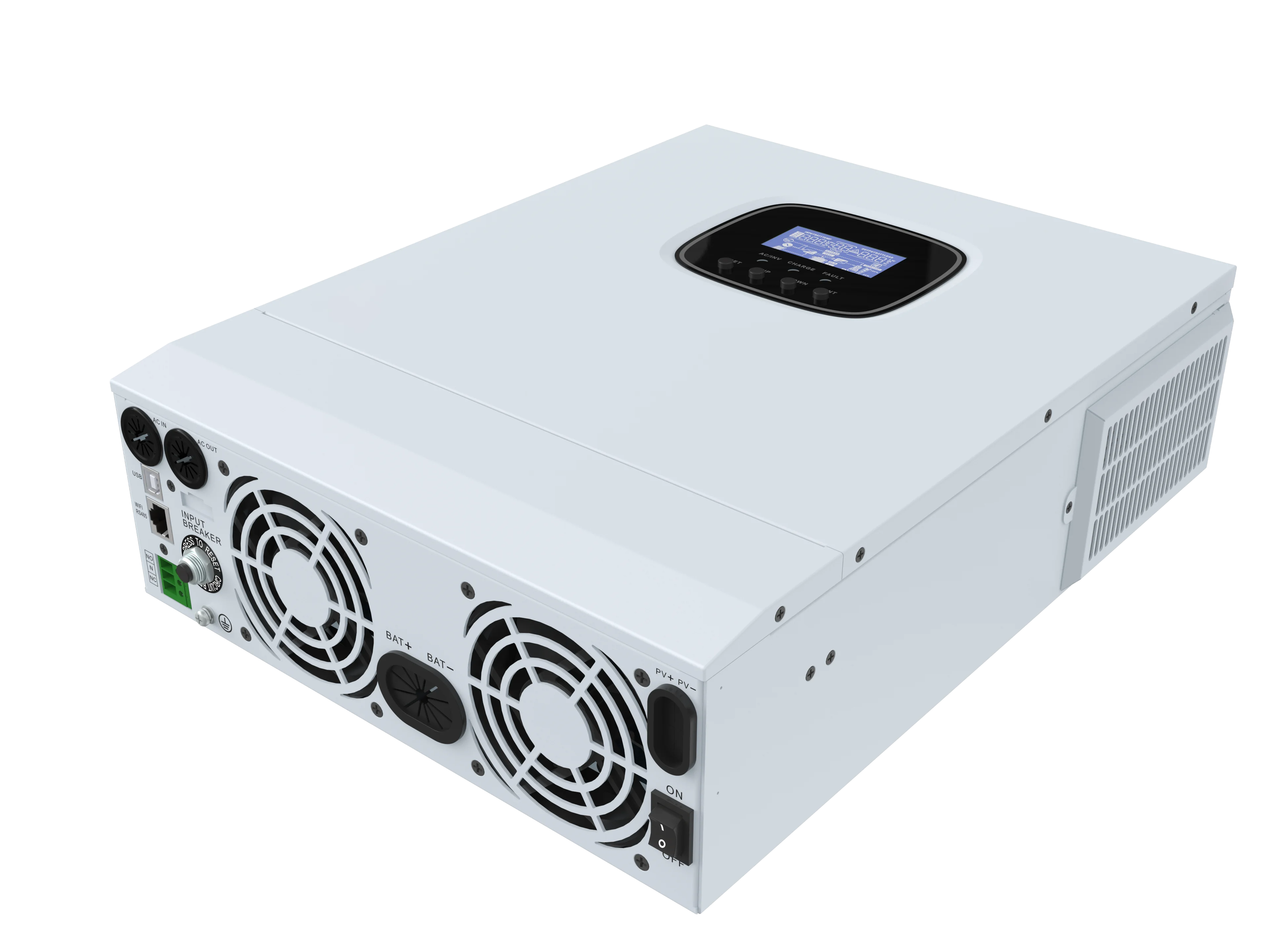 HSI 3000U ソーラー充電インバーター Hsi 3000uソーラーインバーター単相3000w 3kw 80a 110v 120v
