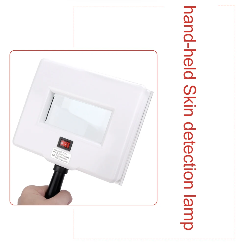 Beauty Salon Handheld Portable medical woods lamp / lamp wood skin analyzer