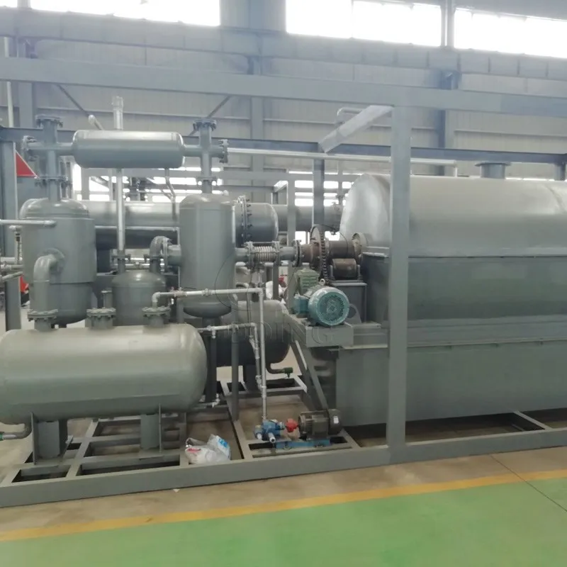 Mini Plastic to Oil Recycling Machine Small Scale Tire Recycling Pyrolysis Plant Microwave Pyrolysis Machine