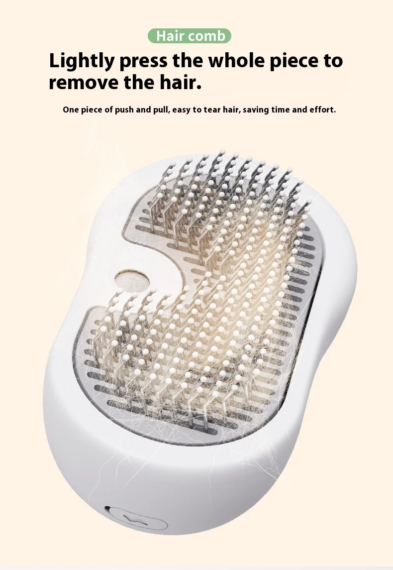 Pet Spray Comb Cat Cleaning Massage Comb One-click Spray Anti-flying Hair to Remove Floating Comb Pet Supplies factory