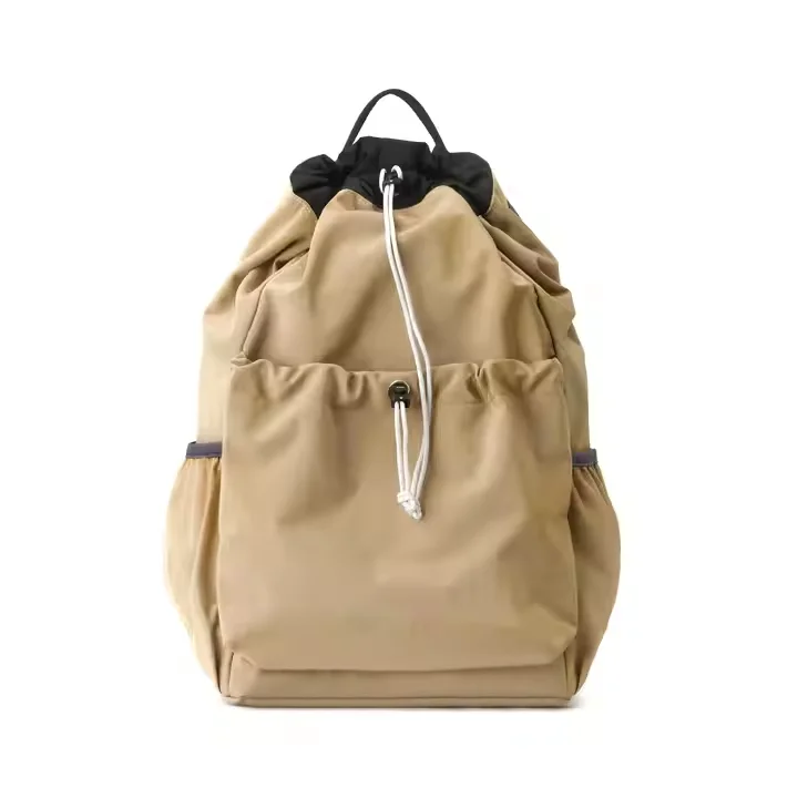 2025 New Korean Version of Drawstring Backpack Cycling Backpack Sports Travel Badminton Men'S and Women'S Tennis Bag