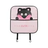 Medium-sized anti-kick mat with bow design for cats
