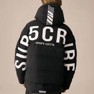 Manufacturers Winter Down Coat Hoodie Puffer Kids Clothing Jacket Streetwear Printing Thickening Bubble Down Coats Boys Jackets