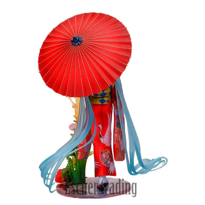 Цветное кимоно 1/8 фигурка сильнее Мику