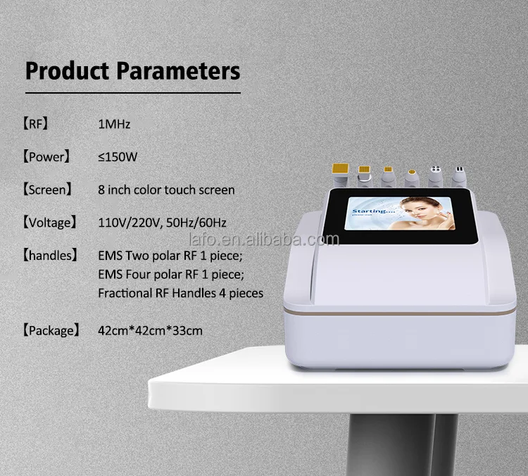 2 in 1 RF Wrinkle Remover Stretch Mark Removal Device Body Face Lift Skin Rejuvenation Rf Machine