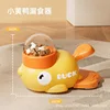 Dispensador de Alimento para Patitos Amarillos