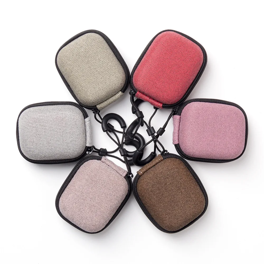 Прямая Продажа с завода, Небольшой Футляр eva на молнии, пластиковый переносной мини-футляр EVA для наушников