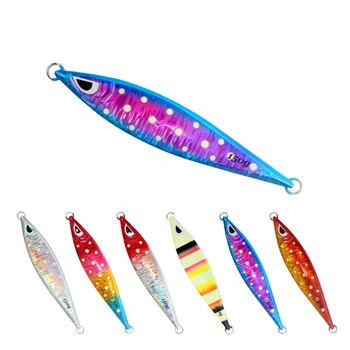 Luminous Lure Bait Metal 100g Shore Casting Lead Fish Jig for Carp Sea Fishing Bare Slow Sinking Fast Sinking Floating – Metal Jig – view 3