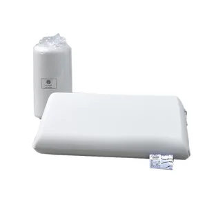 Wholesale Modern Neck Solid Memory Foam Pillow-Air-permeable Pressure-Free Slow Rebound Customizable Logo for Hotels Guesthouses
