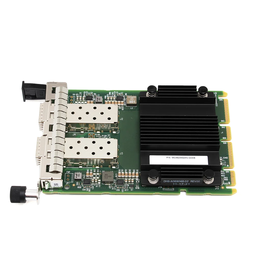 Mellanox MCX623436AC-CDAB ConnectX-6 EN 100GbE Network Interface Card with PCIe4.0 X16